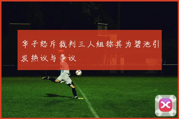 华子怒斥裁判三人组称其为碧池引发热议与争议