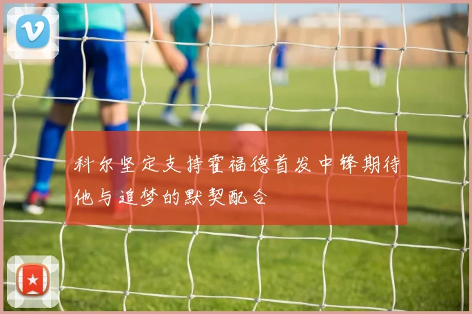 科尔坚定支持霍福德首发中锋期待他与追梦的默契配合